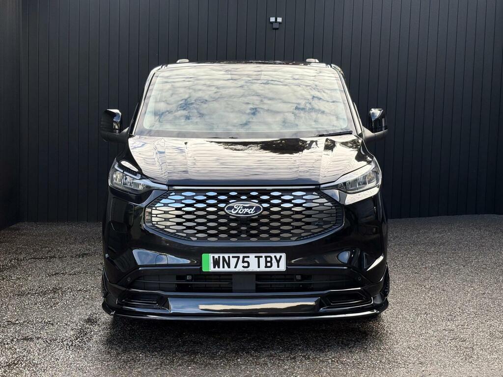 Ford Transit Custom 65Kwh 136Ps G-sport Limited Panel Van Electri WN75TBY Black #5