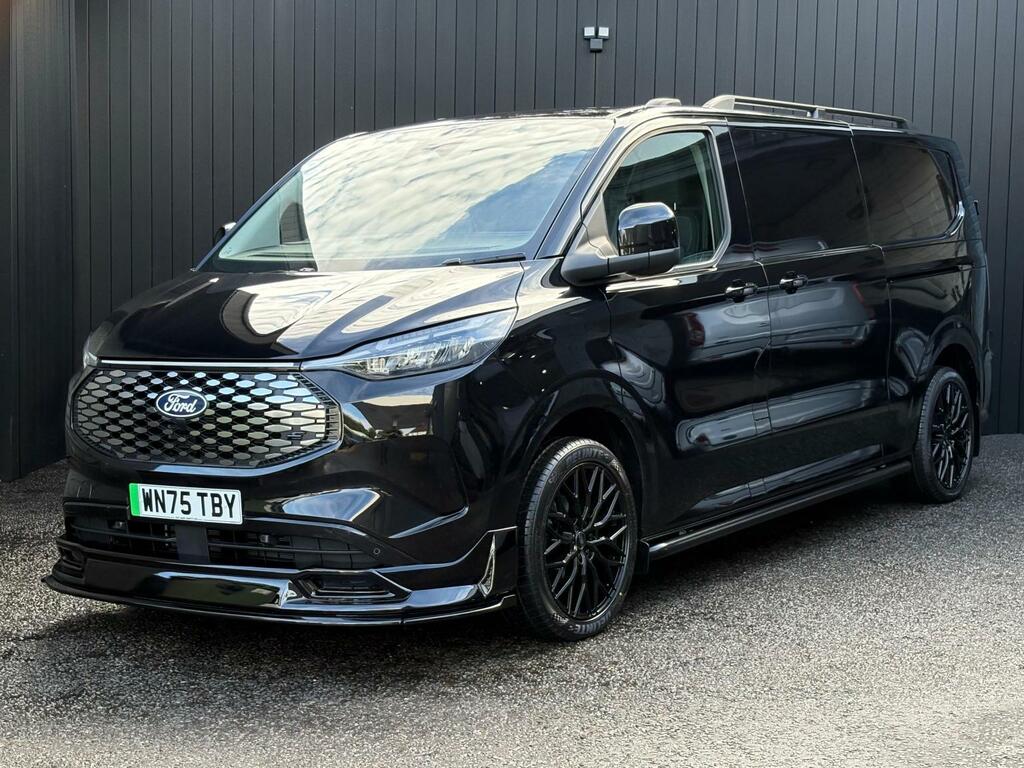 Ford Transit Custom 65Kwh 136Ps G-sport Limited Panel Van Electri WN75TBY Black #6
