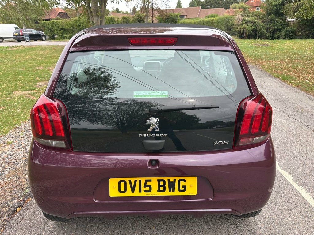Peugeot 108 1L Active Purple #4