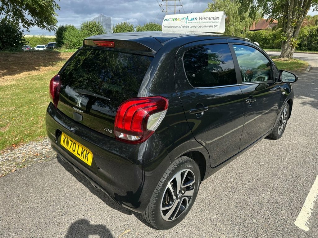 Peugeot 108 1L Allure Black #3