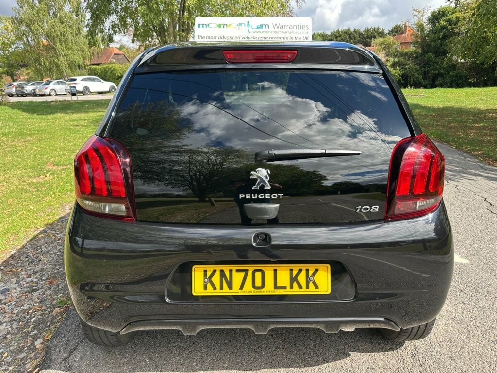 Peugeot 108 1L Allure Black #2