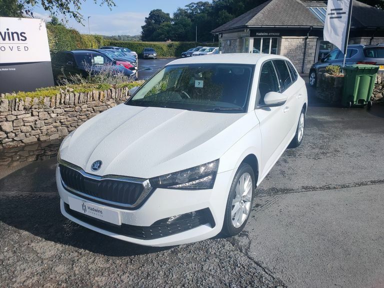 Skoda Scala 1.0 Tsi 110 Se L White
