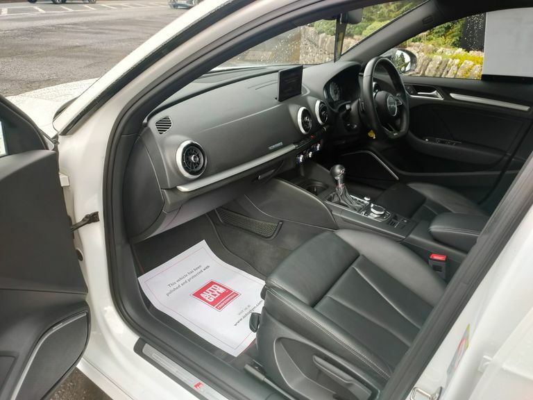 Audi A3 S3 Tfsi Quattro Black Edition S Tronic White #3