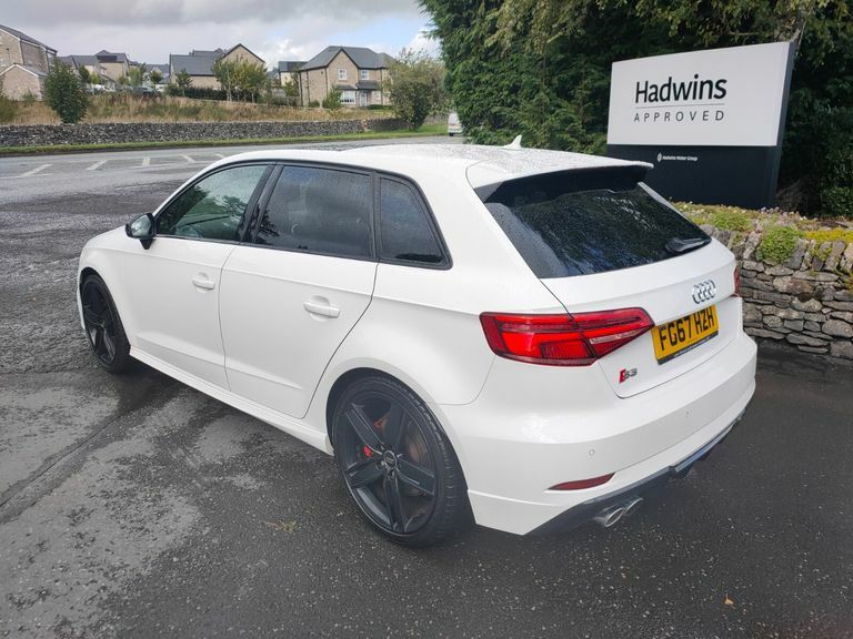 Audi A3 S3 Tfsi Quattro Black Edition S Tronic White #2