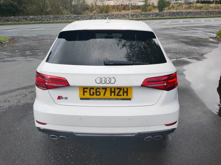Audi A3 S3 Tfsi Quattro Black Edition S Tronic White #6