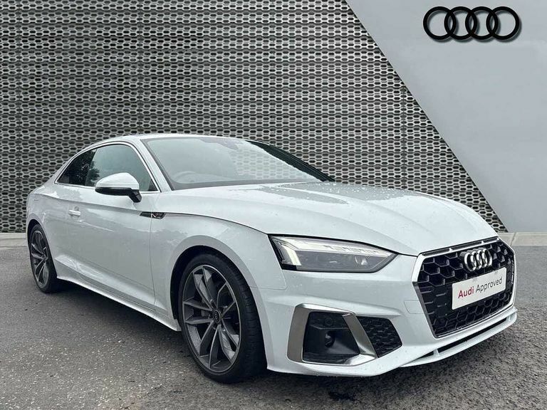 Audi A5 Coup- S Line 40 Tfsi 204 Ps S Tronic White