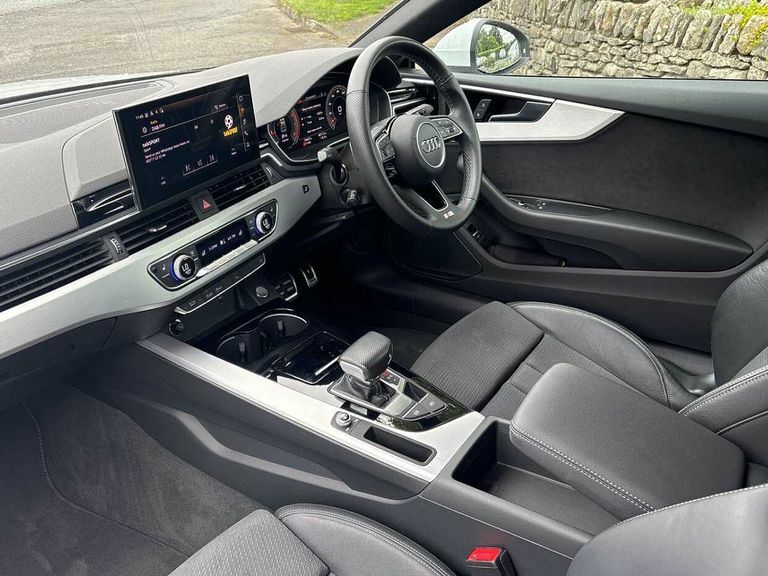 Audi A5 Coup- S Line 40 Tfsi 204 Ps S Tronic White #2