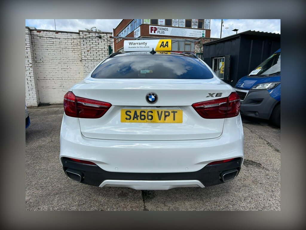 BMW X6 3.0 30D M Sport Xdrive Euro 6 Ss White #6
