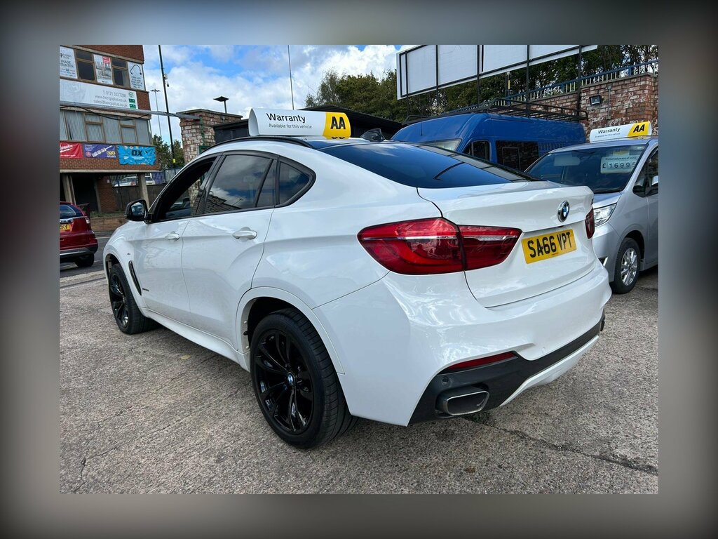 BMW X6 3.0 30D M Sport Xdrive Euro 6 Ss White #3