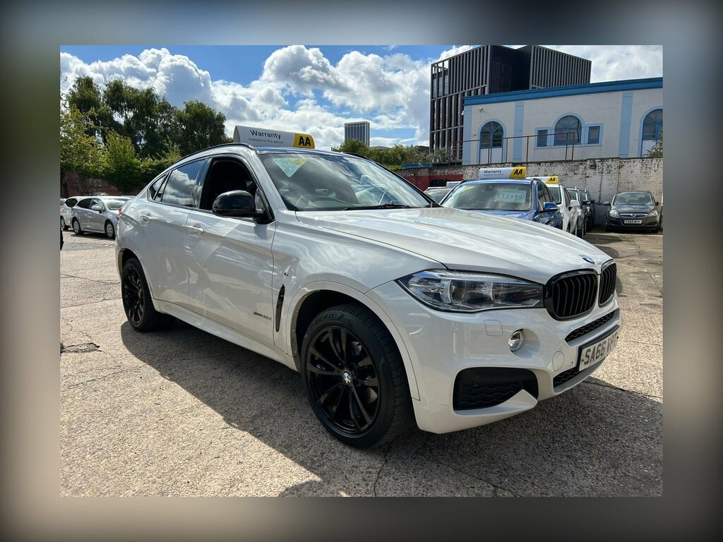 BMW X6 3.0 30D M Sport Xdrive Euro 6 Ss White