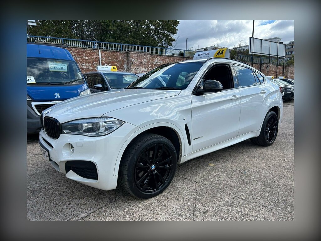 BMW X6 3.0 30D M Sport Xdrive Euro 6 Ss White #2