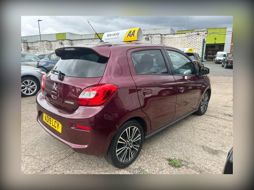 Mitsubishi Mirage 1.2 4 Cvt Euro 6 Ss Purple #3