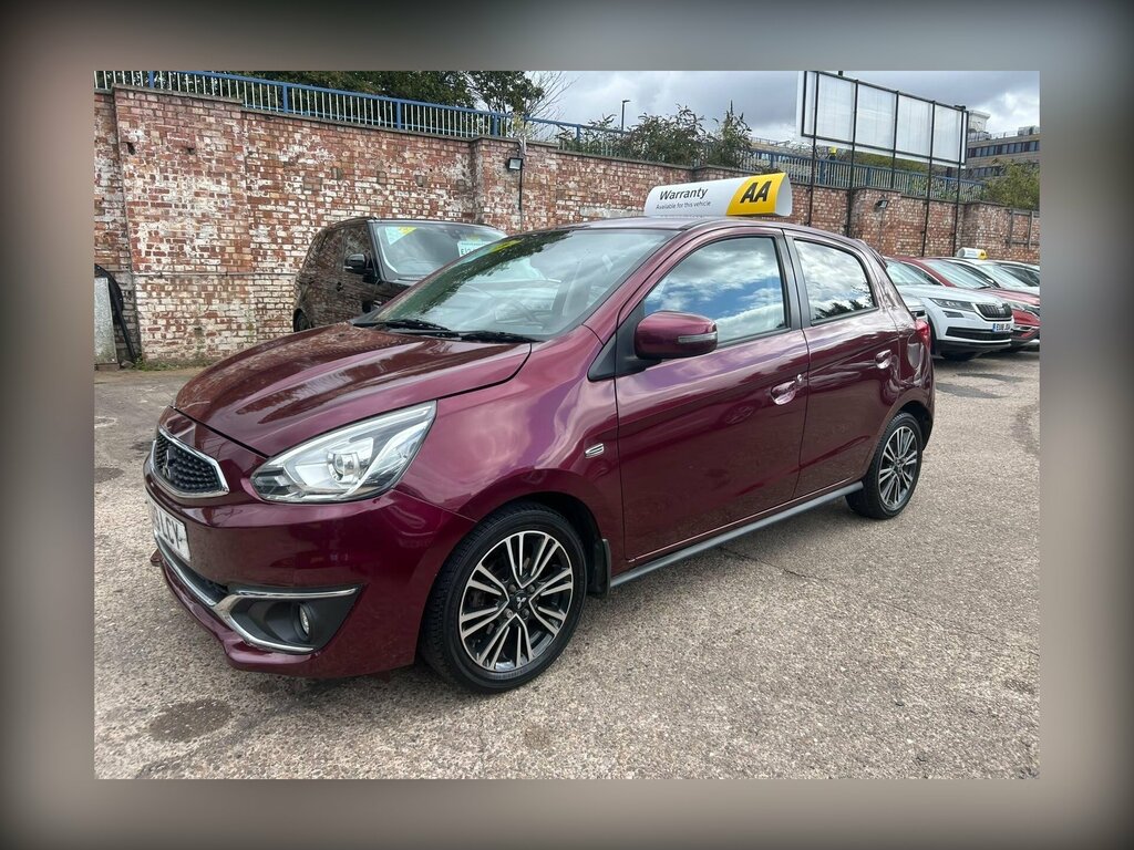 Mitsubishi Mirage 1.2 4 Cvt Euro 6 Ss Purple #2