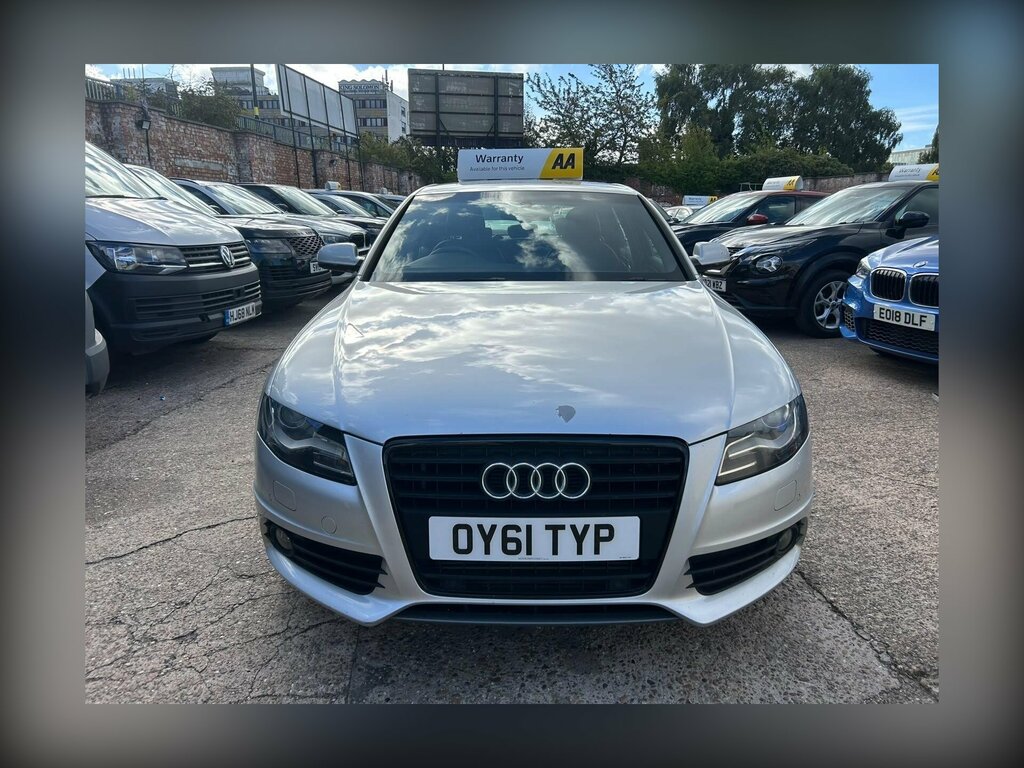Audi A4 2.7 Tdi Black Edition Multitronic Euro 5 OY61TYP Silver #5