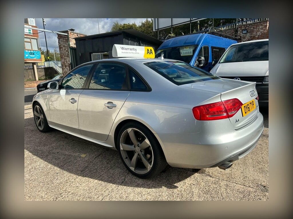 Audi A4 2.7 Tdi Black Edition Multitronic Euro 5 OY61TYP Silver #4
