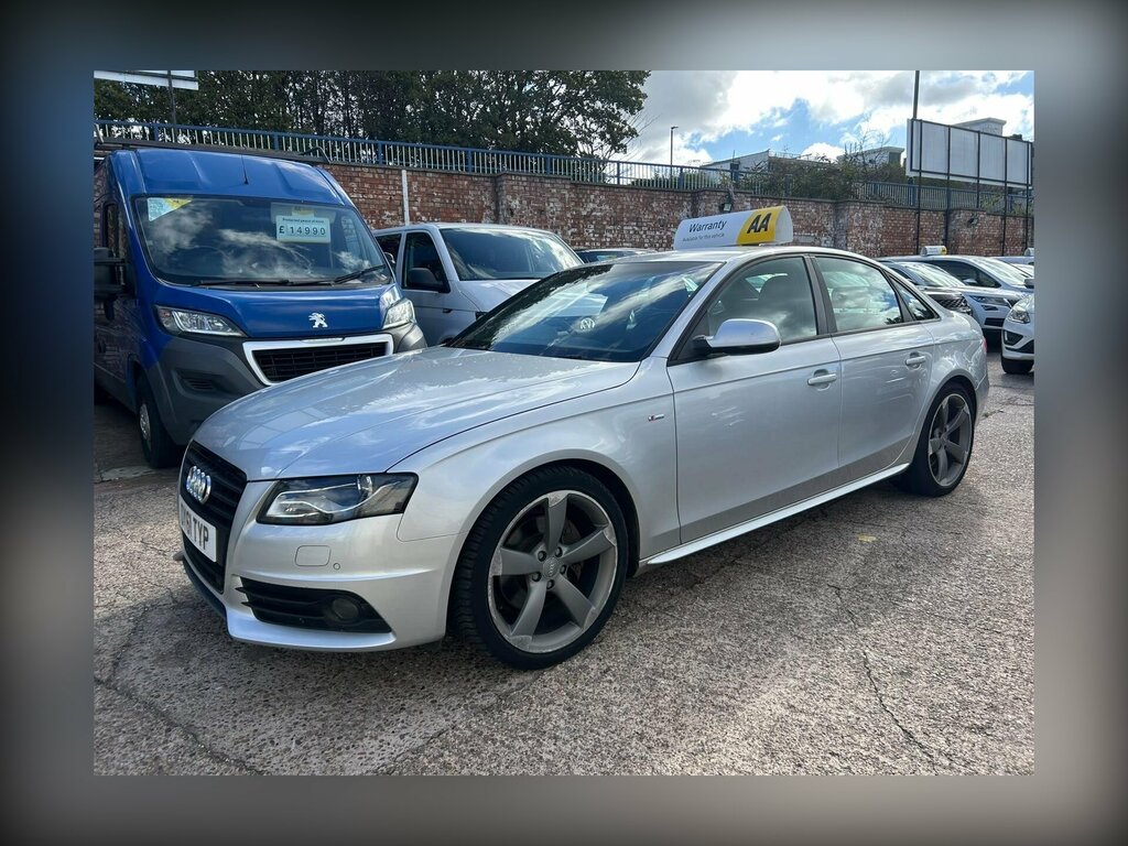 Audi A4 2.7 Tdi Black Edition Multitronic Euro 5 OY61TYP Silver #2