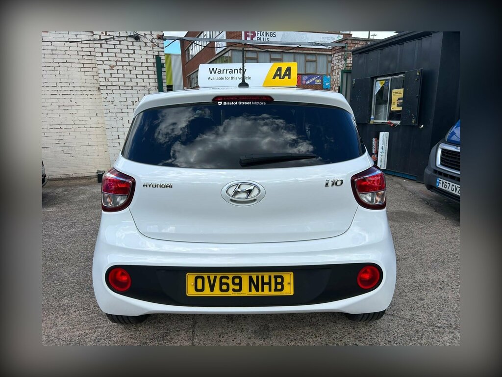 Hyundai I10 1.0 Play Euro 6 White #5