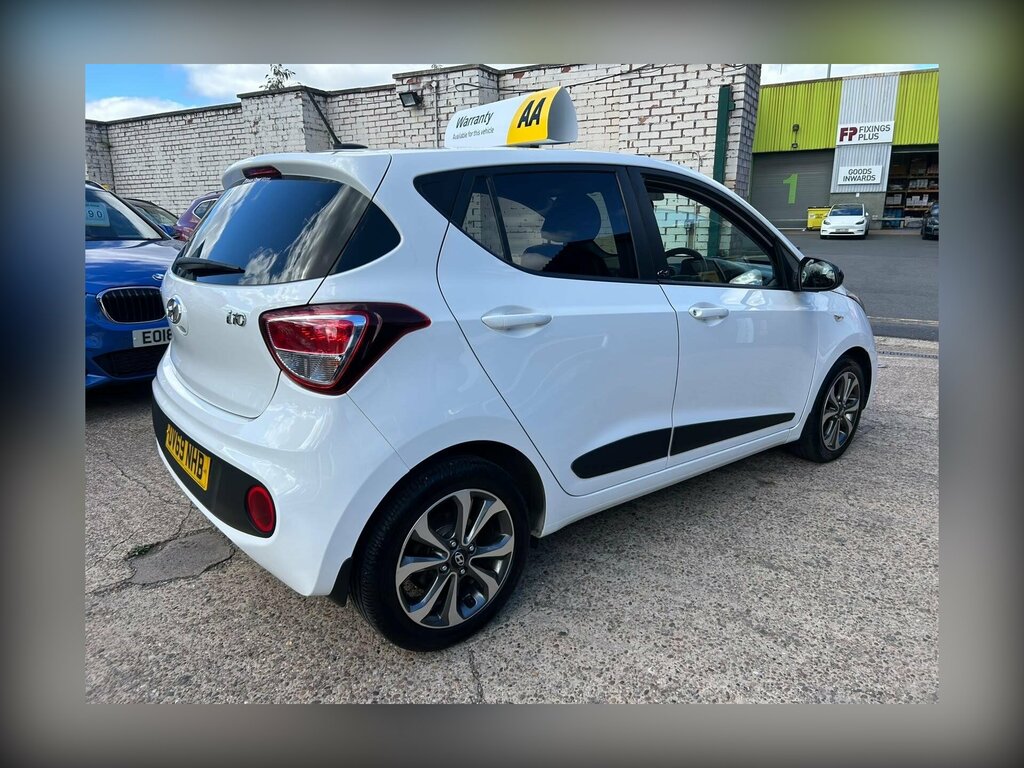 Hyundai I10 1.0 Play Euro 6 White #4