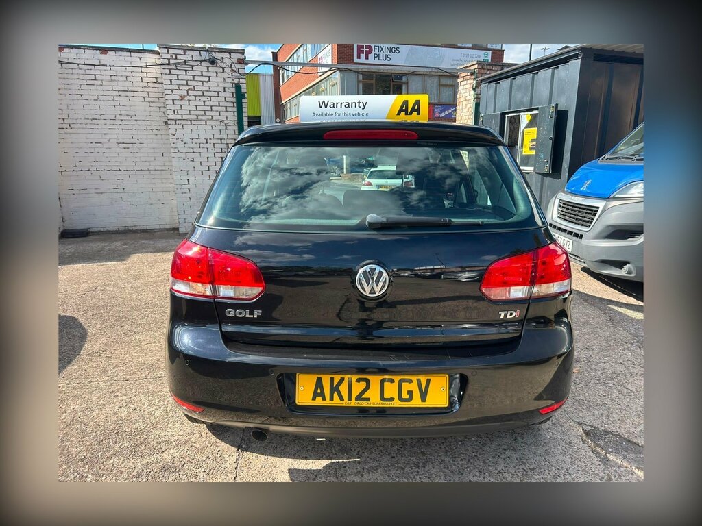 Volkswagen Golf 1.6 Tdi S Black #5