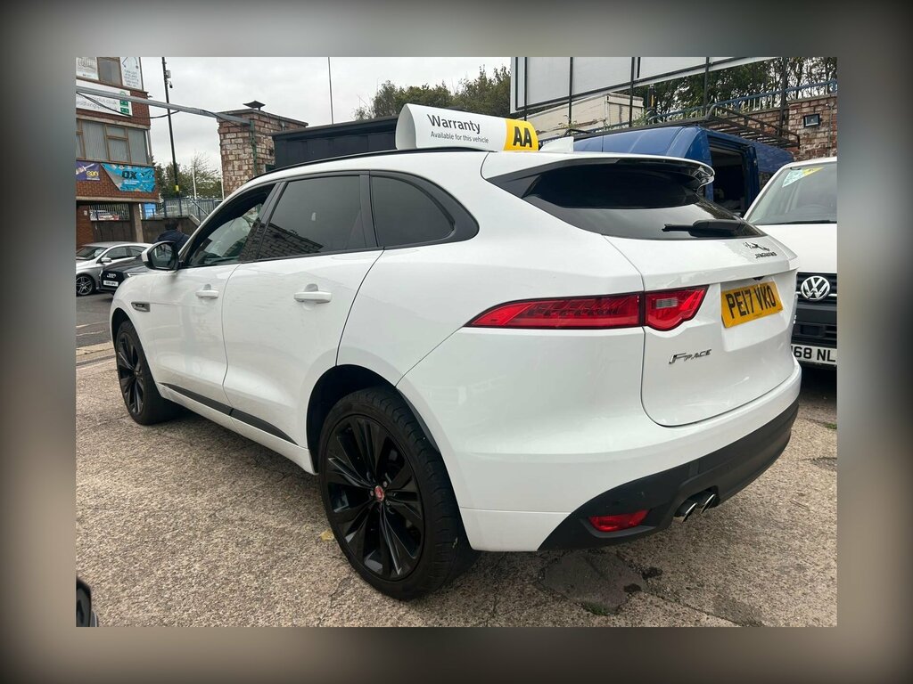 Jaguar F-Pace 2.0 D180 R-sport Awd Euro 6 Ss White #3