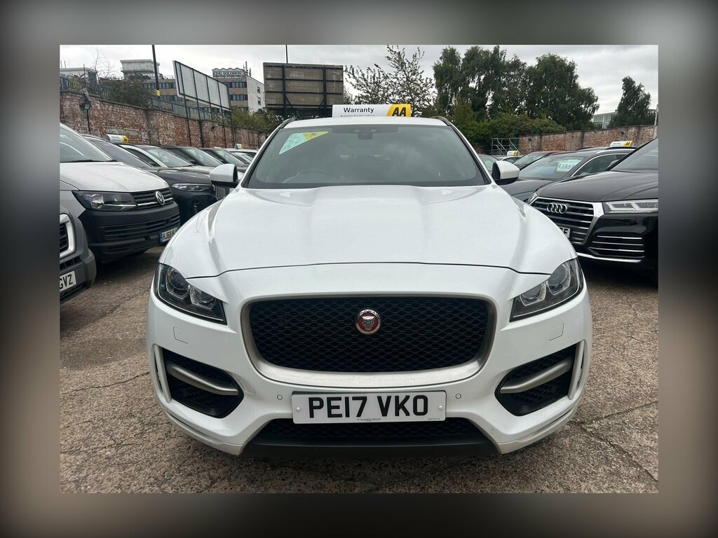 Jaguar F-Pace 2.0 D180 R-sport Awd Euro 6 Ss White #5