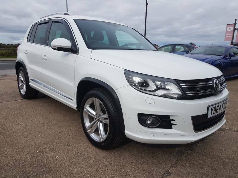 Volkswagen Tiguan 2.0 Tdi Bluemotion Tech R-line Dsg White
