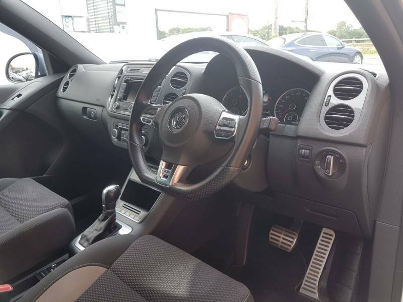 Volkswagen Tiguan 2.0 Tdi Bluemotion Tech R-line Dsg White #5