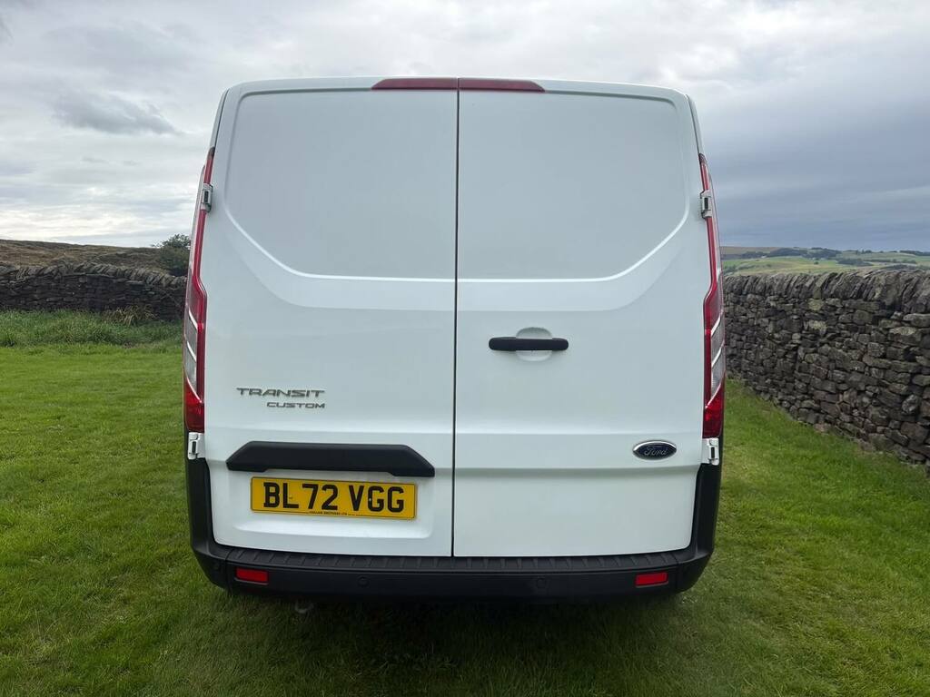Ford Transit Custom 2.0 Ecoblue 130Ps Low Roof Dcab Leader Van White #4