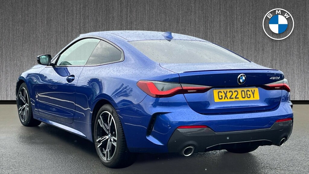 BMW 4 Series 2.0 420D Mht M Sport Euro 6 Ss Blue #2