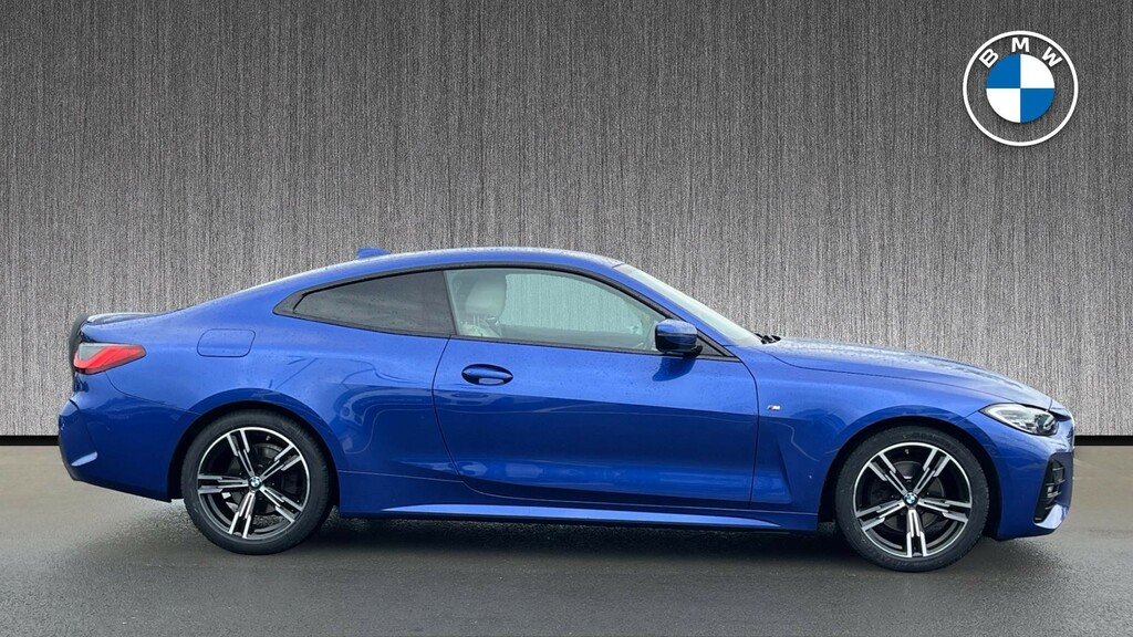 BMW 4 Series 2.0 420D Mht M Sport Euro 6 Ss Blue #3