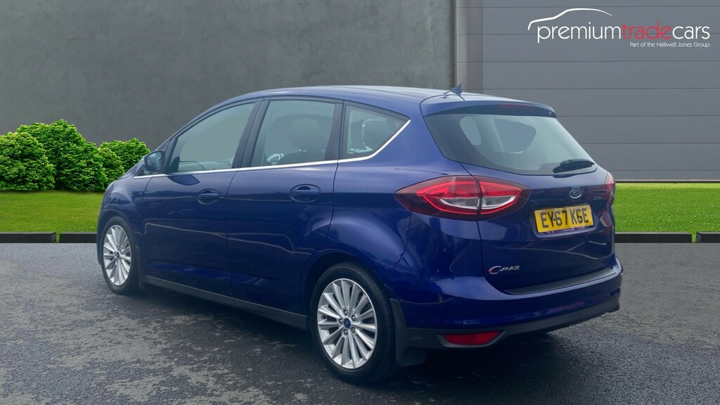 Ford C-Max 1.5 Tdci Titanium Powershift Euro 6 Ss Blue #2
