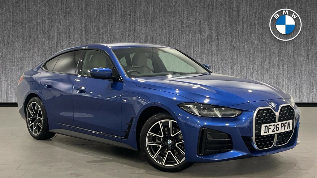 BMW 4 Series Gran Coupe 2.0 420I M Sport Euro 6 Ss Blue