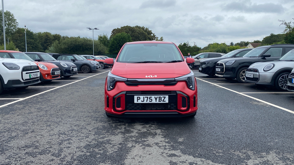 Kia Picanto 1.0 Gt-line Amt Euro 6 Ss Red #5