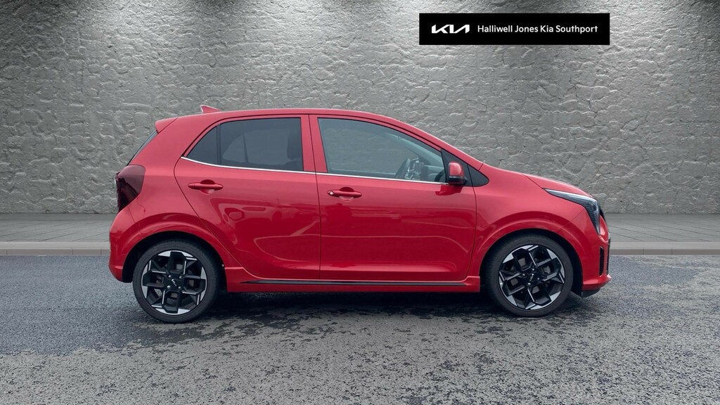 Kia Picanto 1.0 Gt-line Amt Euro 6 Ss Red #3