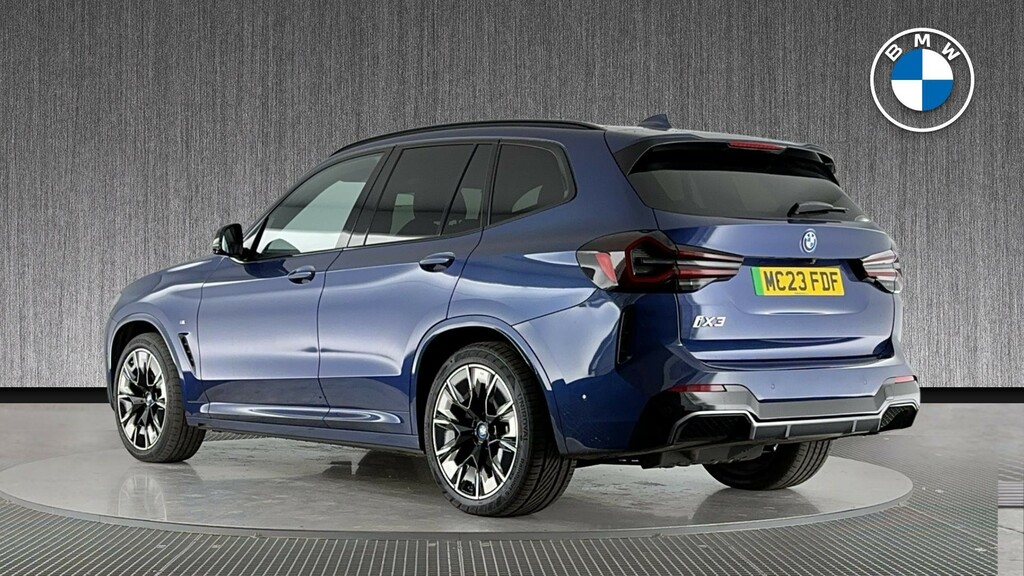 BMW iX3 80Kwh M Sport Pro Blue #2