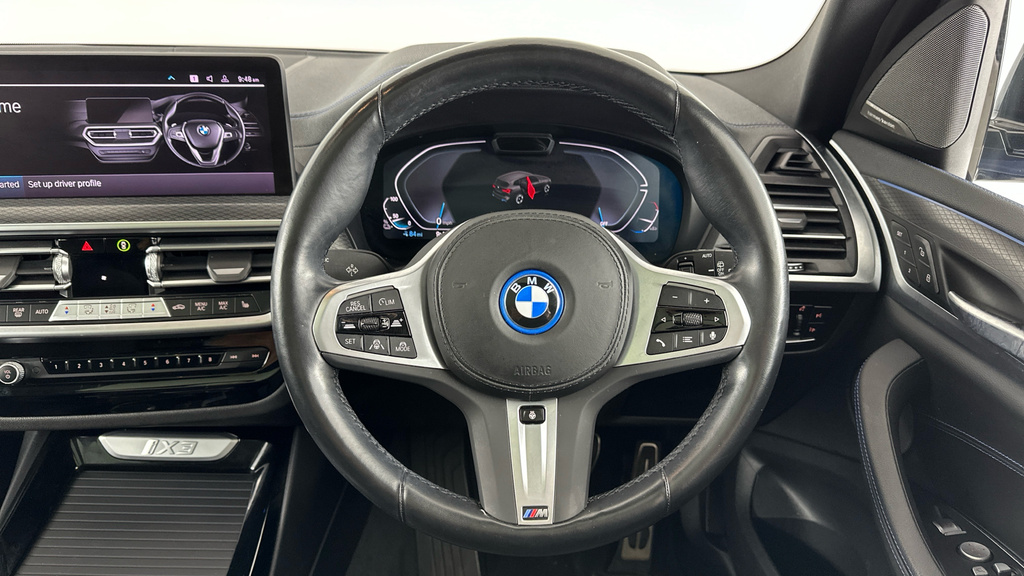 BMW iX3 80Kwh M Sport Pro Blue #5
