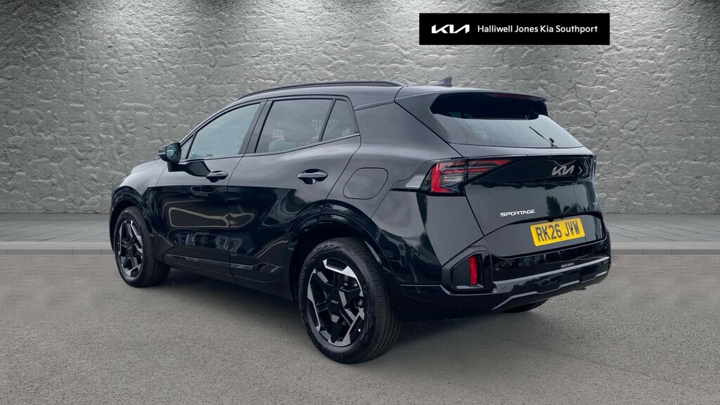 Kia Sportage 1.6 T-gdi Gt-line Dct Euro 6 Ss Black #2