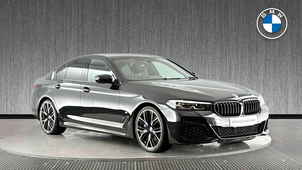 BMW 5 Series 2.0 520D Mht M Sport Steptronic Euro 6 Ss Black