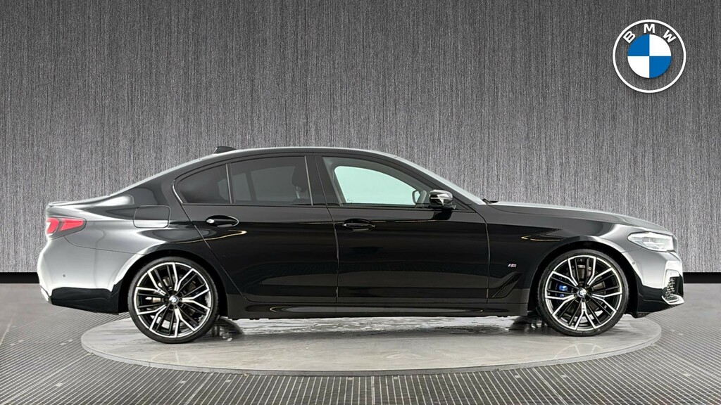 BMW 5 Series 2.0 520D Mht M Sport Steptronic Euro 6 Ss Black #3