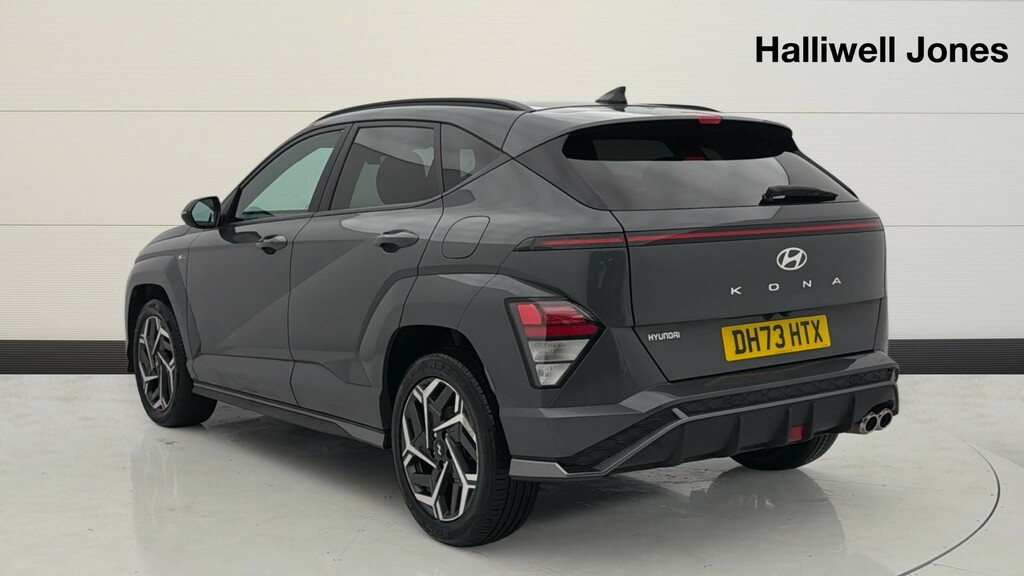 Hyundai Kona 1.0 T-gdi N Line Euro 6 Ss Grey #2