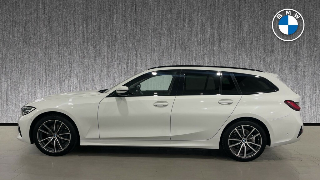 BMW 3 Series 2.0 320D Sport Touring Euro 6 Ss White #3