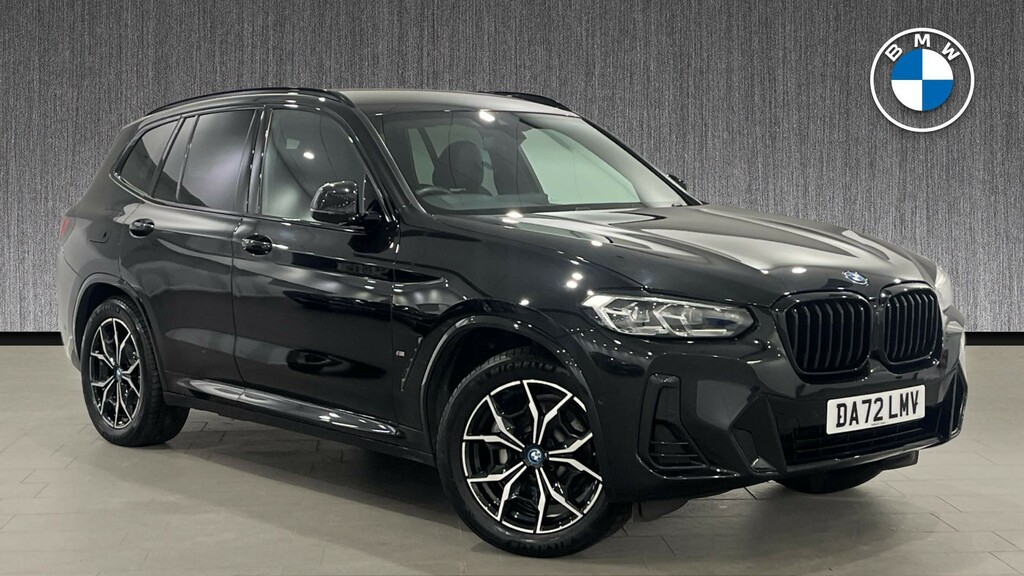 BMW X3 2.0 30E 12Kwh M Sport Xdrive Euro 6 Ss Black