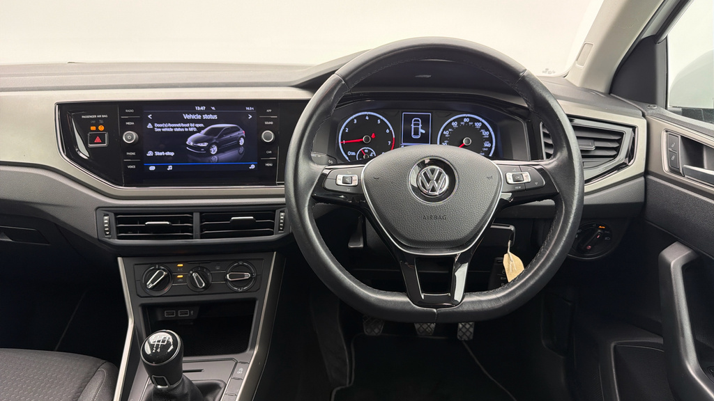 Volkswagen Polo 1.0 Tsi Match Euro 6 Ss White #5