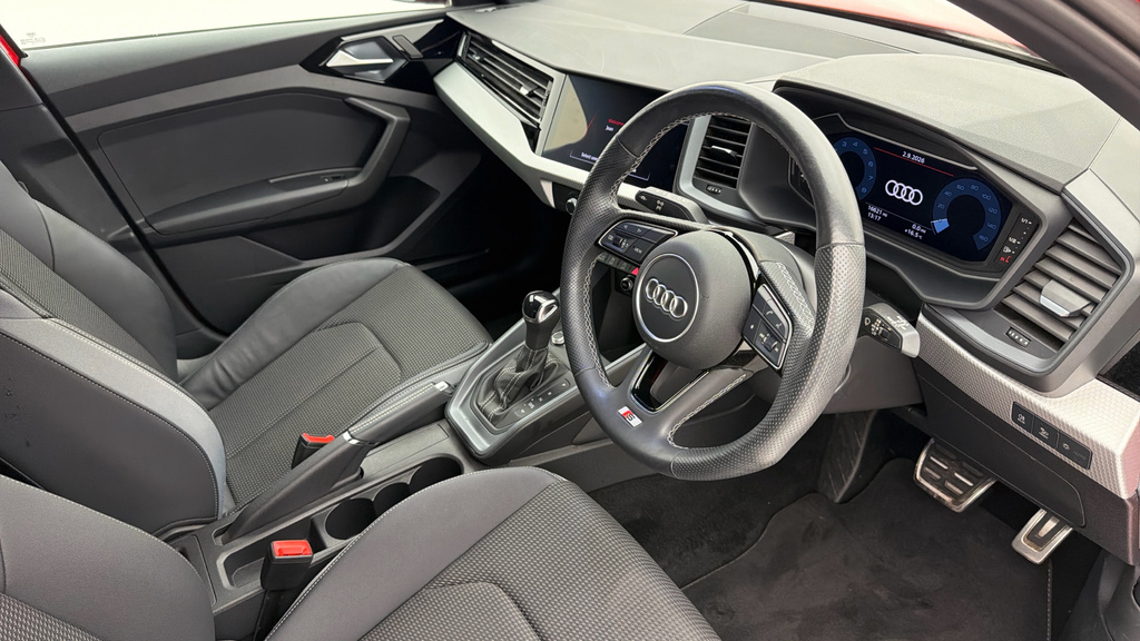 Audi A1 1.5 Tfsi 35 S Line Sportback S Tronic Euro 6 Ss Red #6