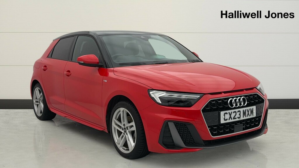 Audi A1 1.5 Tfsi 35 S Line Sportback S Tronic Euro 6 Ss Red
