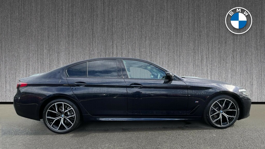 BMW 5 Series 2.0 520I Mht M Sport Steptronic Euro 6 Ss Black #3