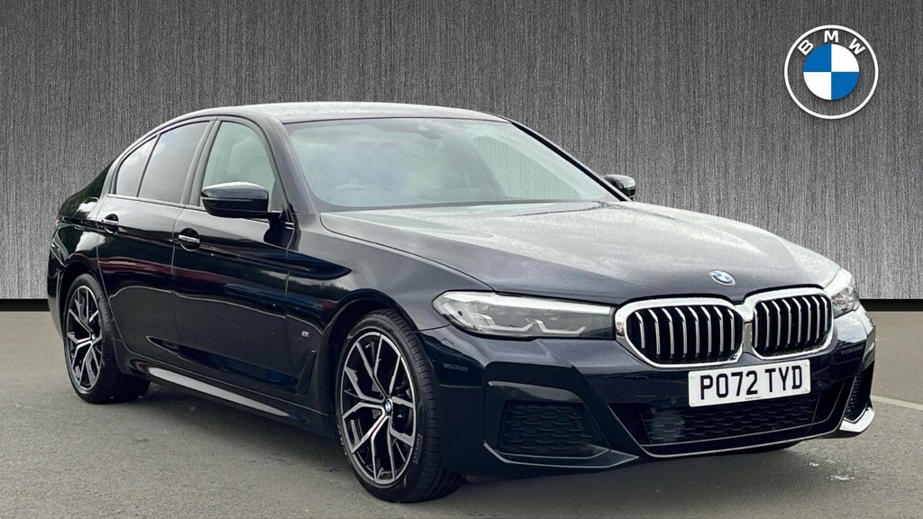BMW 5 Series 2.0 520I Mht M Sport Steptronic Euro 6 Ss Black