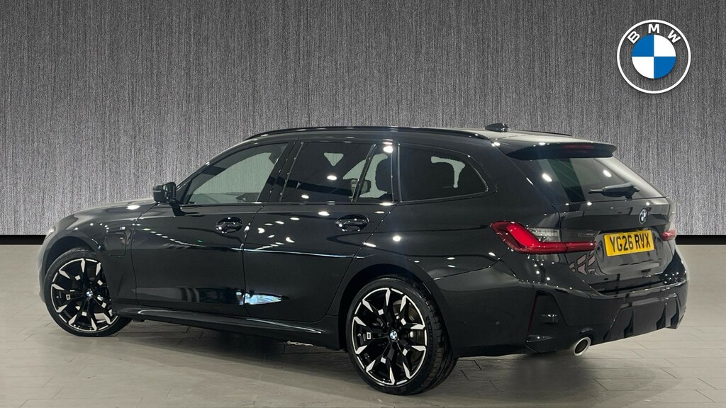 BMW 3 Series 2.0 330E 22.3Kwh M Sport Touring Euro 6 Ss Black #2