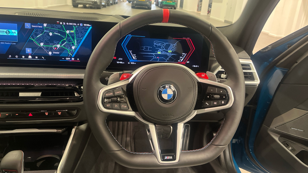 BMW M3 3.0 Biturbo Competition Touring Steptronic M Xdriv Blue #5