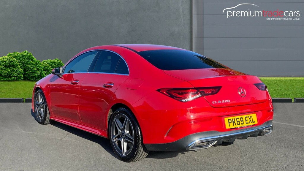Mercedes-Benz CLA Class 2.0 Cla220 Amg Line Premium Coupe 7G-dct Euro 6 Red #2